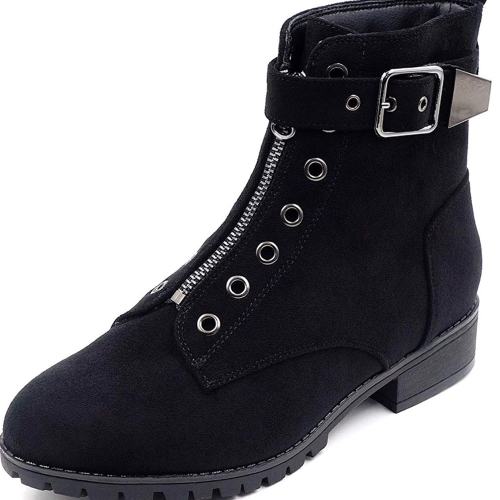 Brand New Black Hiking Ankle Boots US 7